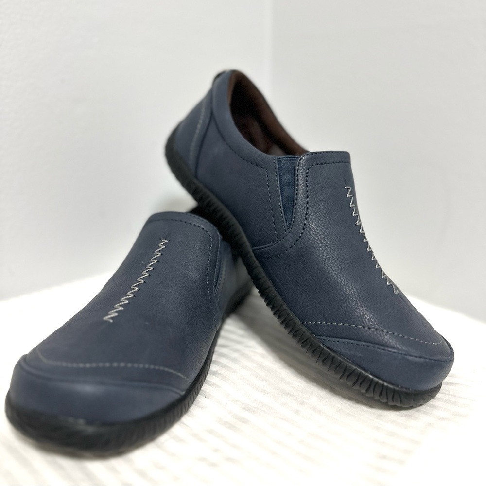 Orthoheel Low-Top Women Shoe Navy Pull-on Size 9